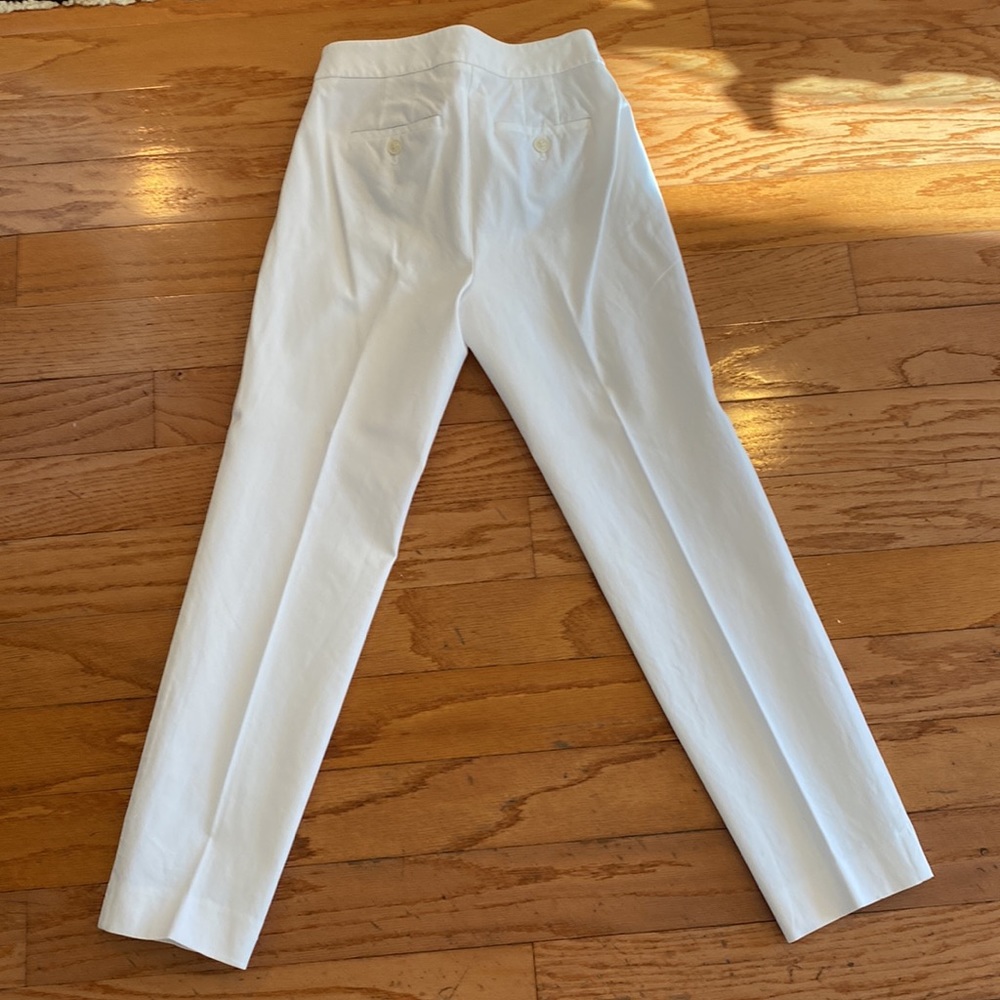 Talbots white pants size 0p - Picture 2 of 8